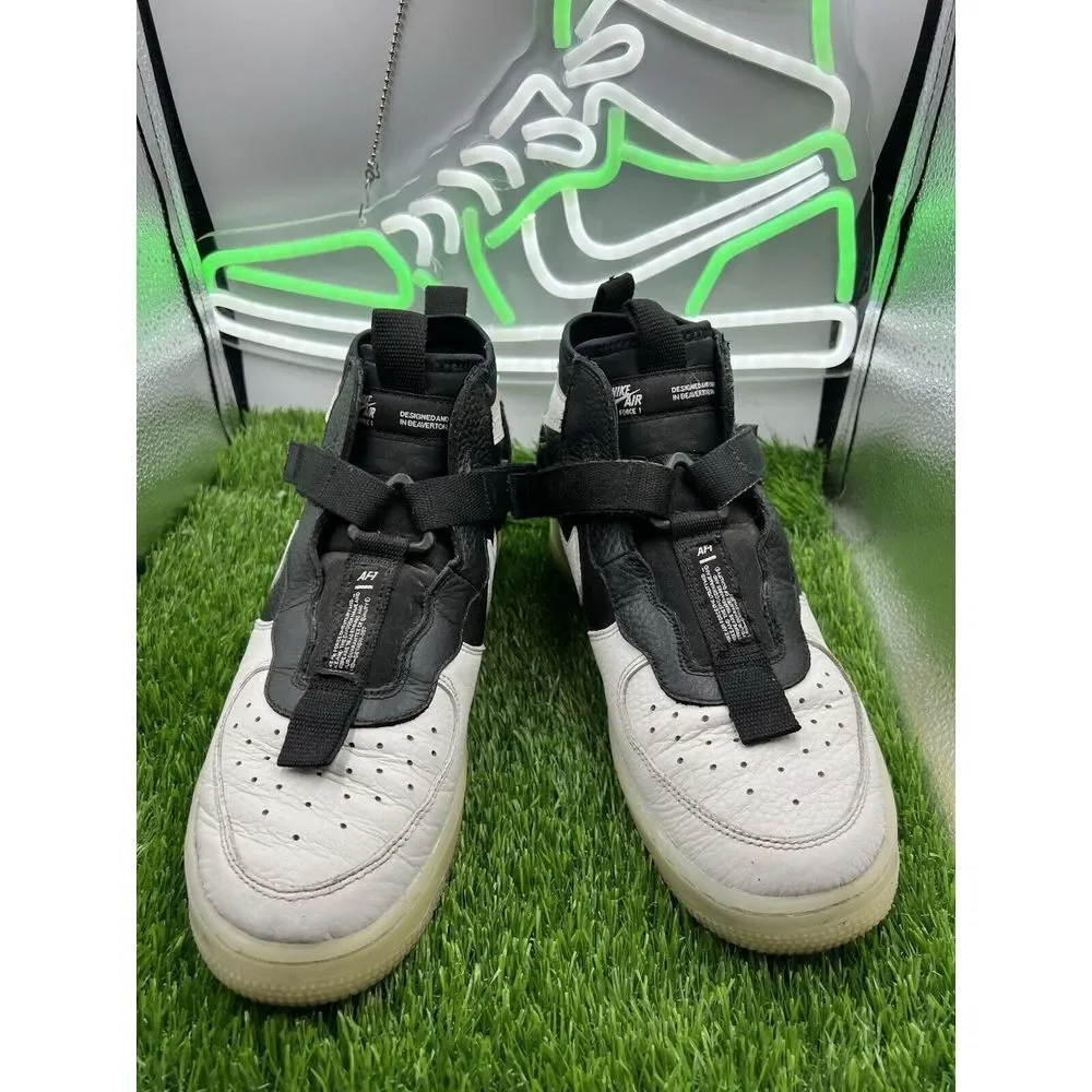 Nike‎ Air Force 1 Utility Mid Orca Men's Sneakers Size 7Y W8.5 AQ3693-100